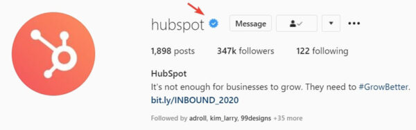 گرفتن تیک آبی اینستاگرام