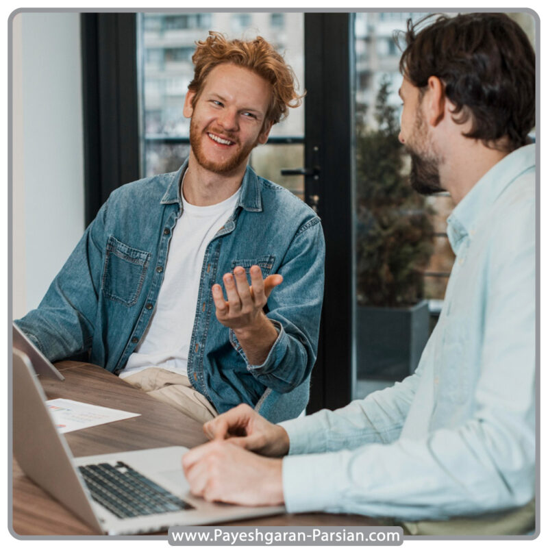 ارتباط با همکار پرحرف