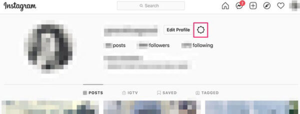 تغییر رمز اینستاگرام